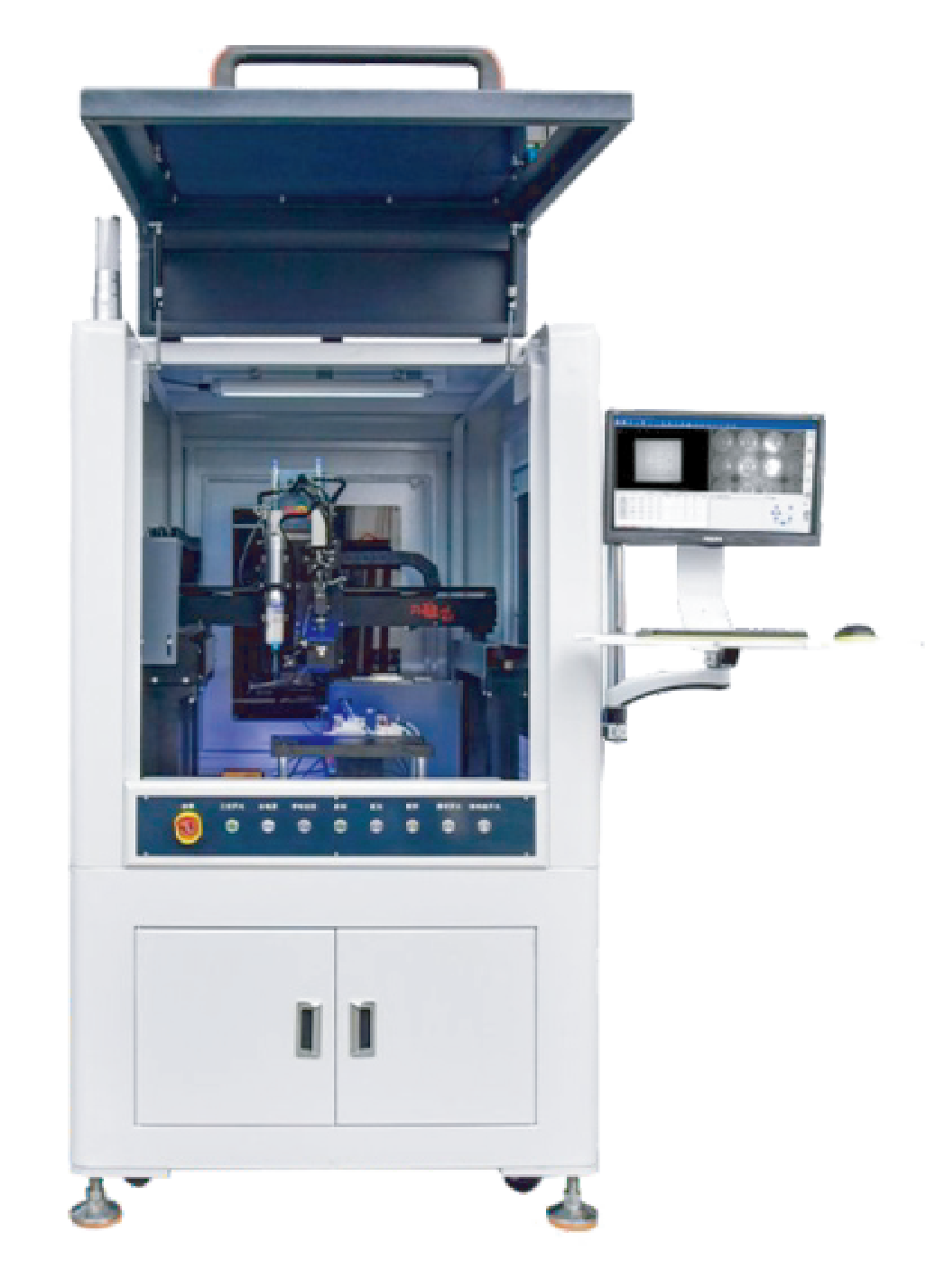 在线式视觉点胶机